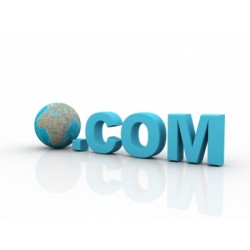 .com domain for website...